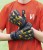 Hybrid Cut w rękawicach bramkarskich Onekeeper Evolution Black Gold Vector