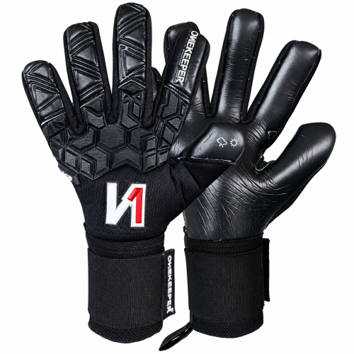 Rękawice bramkarskie Onekeeper Ace Black