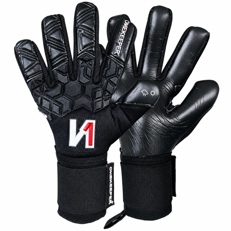 Rękawice bramkarskie Onekeeper Ace Black